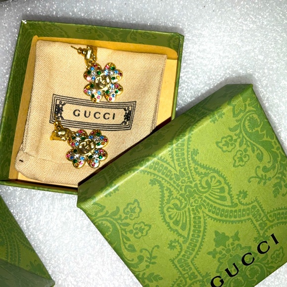 Gucci Feline Head Earrings Authentic - Picture 10 of 15